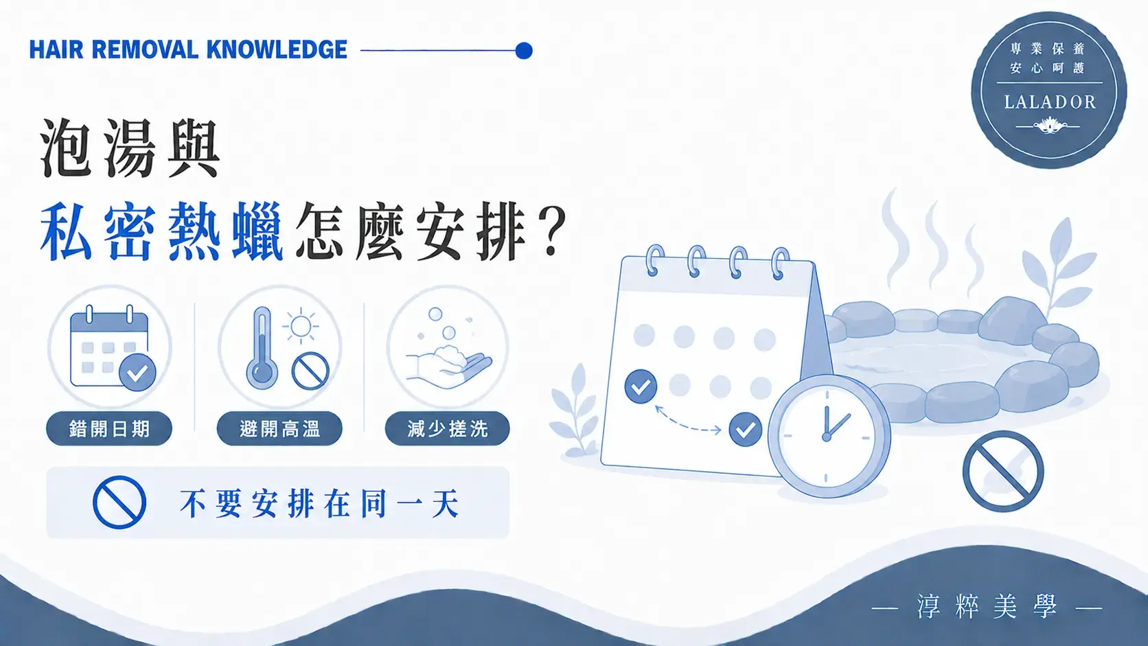 游泳前安排熱蠟除毛的下水時間、濕泳裝與清潔照顧重點 Waxing Before Swimming Pool Aftercare